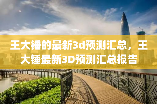 王大錘的最新3d預(yù)測(cè)匯總，王大錘最新3D預(yù)測(cè)匯總報(bào)告