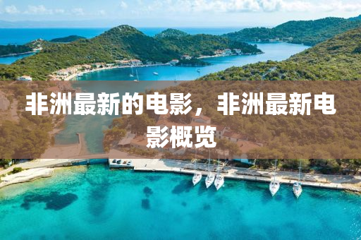 非洲最新的電影，非洲最新電影概覽